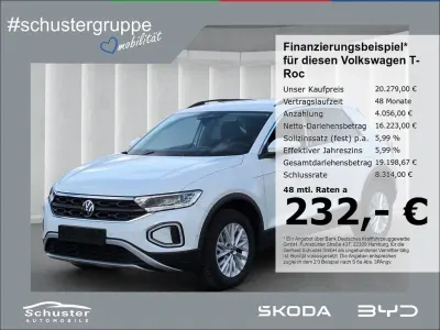 Gebraucht VW T-Roc Life 116 PS (85 kW) 2024 Weiss SUV