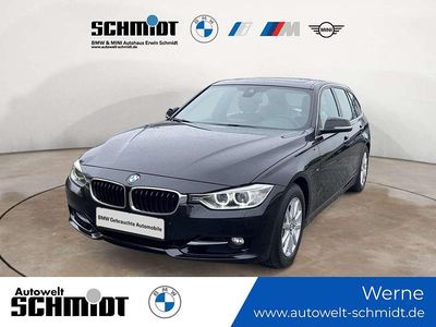 Gebraucht BMW 320 Sport Line 184 PS (135 kW) 2013 Saphirschwarz metallic Kombi