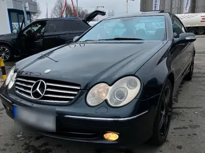 Brugt Mercedes CLK240 170 HK (125 kW) 2004 Blå Coupe