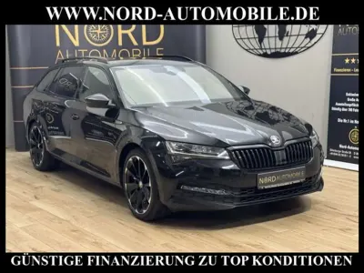 Gebraucht Skoda Superb SportLine 190 PS (139 kW) 2023 Schwarzmagic perlef (metallic) Kombi