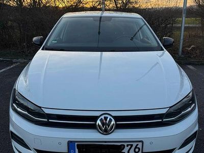 Gebraucht VW Polo IQ Drive 95 PS (69 kW) 2019 Weiß Kleinwagen