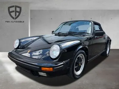Gebraucht Porsche 911 Carrera 207 PS (152 kW) 1986 Tiefschwarz Coupé