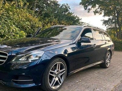 Usata Mercedes E220 170 CV (125 kW) 2016 Blu Station wagon