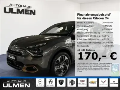 Gebraucht Citroën C4 PureTech 131 PS (96 kW) 2023 Grau Limousine