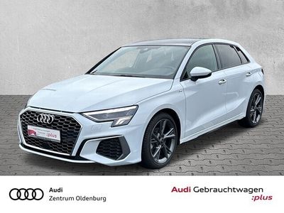 gebraucht Audi A3 Sportback 30 TDI 6-Gang S-Line LED+PANO