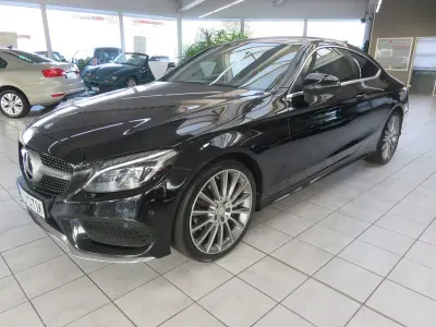 Gebraucht Mercedes C200 AMG line 184 PS (135 kW) 2016 Schwarz Coupé