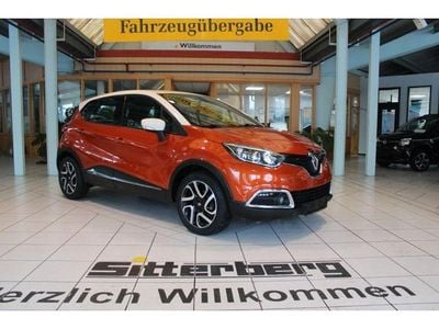 Gebraucht Renault Captur Luxe 90 PS (66 kW) 2013 Orange enz + elfenbeinfarben d16 (metallic) SUV