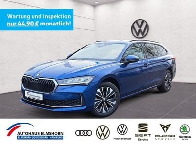 Gebraucht Skoda Superb Selection 150 PS (110 kW) 2024 Atlantikblau metallic Kombi