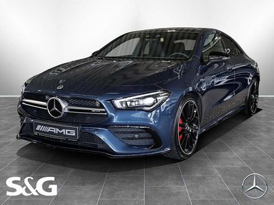 Brugt Mercedes CLA35 AMG AMG 306 HK (225 kW) 2023 Blå Coupe