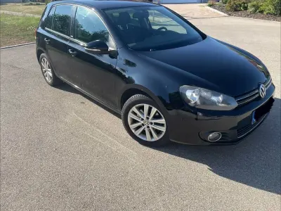 Gebraucht VW Golf VI Style 122 PS (89 kW) 2011 Schwarz Limousine