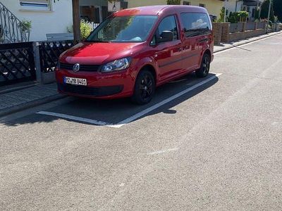 Usata VW Caddy Startline 102 CV (75 kW) 2011 Rosso Monovolume
