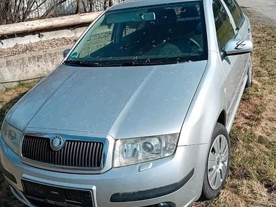 Gebraucht Skoda Fabia 2005 Silber Kleinwagen