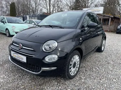Używany Fiat 500 Lounge 69 KM (50 kW) 2018 Czarny Hatchback