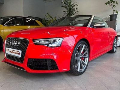 Second-hand Audi RS5 Sport 450 CP (330 kW) 2015 Roșu Cabrio