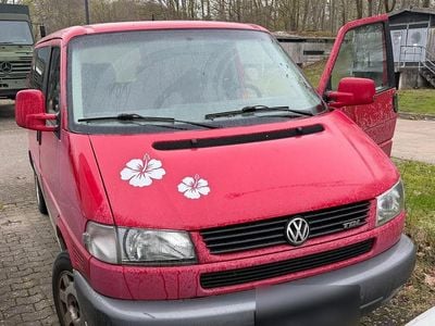 Second-hand VW T4 Allstar 102 CP (75 kW) 1998 Roșu Van