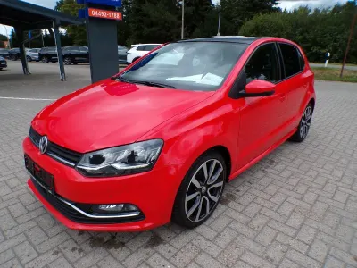 Gebraucht VW Polo R-line 110 PS (80 kW) 2017 Rot Kleinwagen