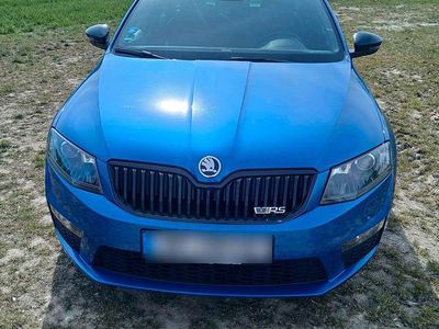 Gebraucht Skoda Octavia RS 184 PS (135 kW) 2014 Blau Kleinwagen