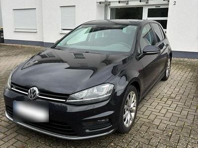 Brugt VW Golf VII Highline 125 HK (91 kW) 2014 Sort Sedan