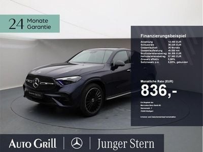 Gebraucht Mercedes GLC300 AMG 258 PS (189 kW) 2024 Nautikblau Coupé