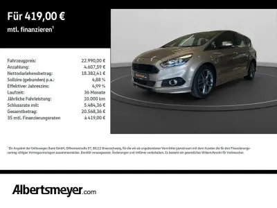 Brugt Ford S-MAX ST-Line 190 HK (139 kW) 2019 Sølv MPV