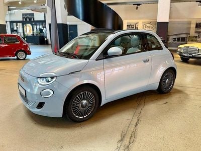 Gebraucht Fiat 500e Icon 86 kW (118 PS) 2021 Blau Cabrio