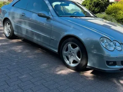 Gebraucht Mercedes CLK280 Avantgarde 231 PS (169 kW) 2008 Blau Coupé