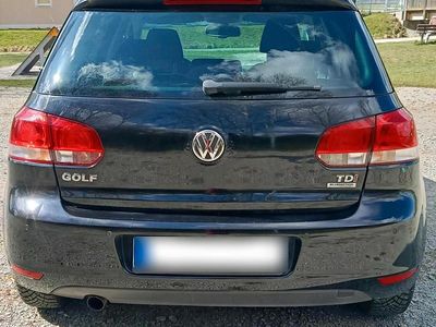 Gebraucht VW Golf VI Style 105 PS (77 kW) 2011 Schwarz Kleinwagen