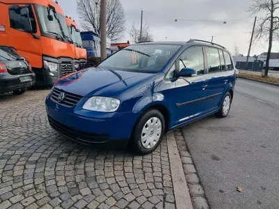 Gebraucht VW Touran Basis 116 PS (85 kW) 2004 Blau Van / Kleinbus