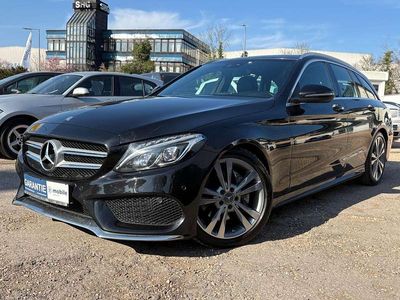 Gebraucht Mercedes C220 AMG 170 PS (125 kW) 2016 Obsidianschwarz Kombi