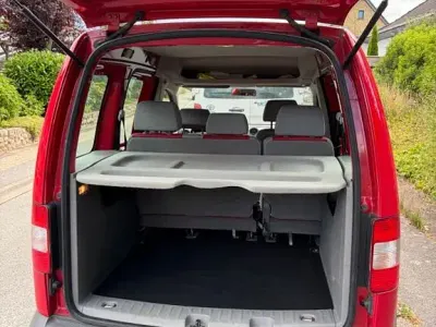 Gebraucht VW Caddy Life 80 PS (58 kW) 2010 Rot Van / Kleinbus