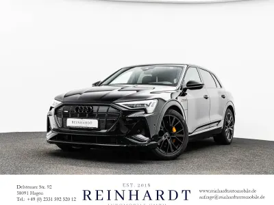 Gebraucht Audi e-tron Black Edition 300 kW (408 PS) 2022 Mythosschwarz metallic SUV
