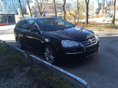 Gebraucht VW Golf V Highline 122 PS (89 kW) 2009 Schwarz Kombi