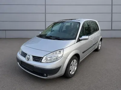 Gebraucht Renault Scénic II Avantage 111 PS (81 kW) 2005 Silber Van / Kleinbus