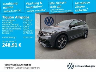 Gebraucht VW Tiguan Allspace R-line 245 PS (180 kW) 2022 Platinum grey metallic SUV