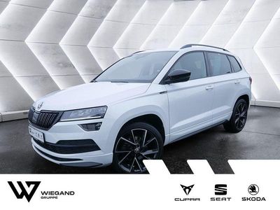 Weiß Gebraucht 2020 Skoda Karoq SportLine SUV | 26.347 € (Fairer Preis)