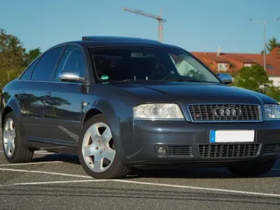 Usata Audi S6 Sport 340 CV (250 kW) 2001 Blu Berlina