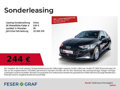 Gebraucht Audi A3 Ambiente 150 PS (110 kW) 2025 Mythosschwarz metallic Limousine