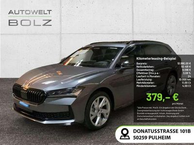 Neu Skoda Superb SportLine 193 PS (141 kW) 2025 Grau Kombi