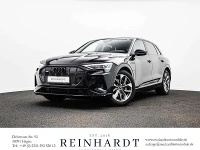 Gebraucht Audi e-tron S-Line 230 kW (313 PS) 2022 Mythosschwarz metallic SUV