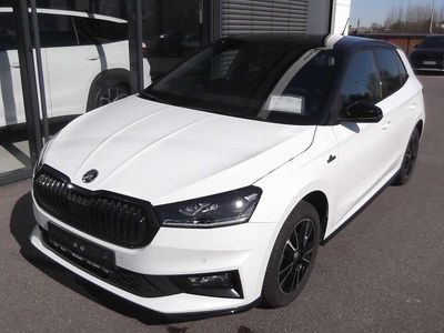 Gebraucht Skoda Fabia Monte Carlo 116 PS (85 kW) 2024 Moonweiss metallic Kleinwagen