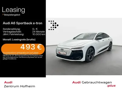 Gebraucht Audi A6 e-tron S-Line 210 kW (286 PS) 2025 Gletscherweiß metallic Limousine