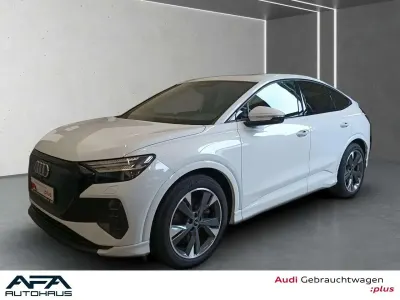 Gebraucht Audi Q4 Sportback e-tron Ambiente 125 kW (170 PS) 2022 Gletscherweiß metallic SUV