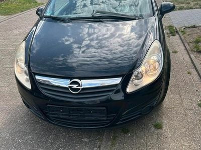 Gebraucht Opel Corsa 2008 Schwarz Kleinwagen