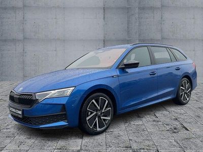 Blau Neu 2025 Skoda Octavia SportLine Kombi | 39.970 € (Teuer)