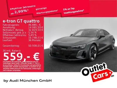 Gebraucht Audi e-tron GT quattro Sport 350 kW (476 PS) 2022 Daytonagrau perleffekt Limousine