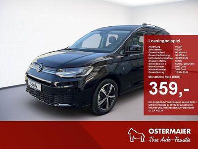 Gebraucht VW Caddy Goal 122 PS (89 kW) 2024 Schwarz Van / Kleinbus