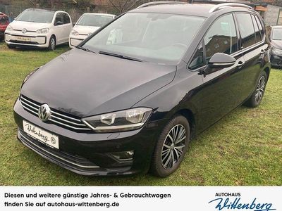 Gebraucht VW Golf Sportsvan Allstar 110 PS (80 kW) 2017 Schwarz Van / Kleinbus