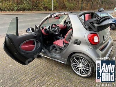 gebraucht Smart ForTwo Coupé BRABUS Xclusive 109/122 PS Tailor Made Leder rot