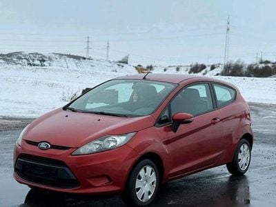 Gebraucht Ford Fiesta 60 PS (44 kW) 2009 Rot Kleinwagen