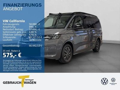 Pure grey/deep black perleffek Neu 2025 VW California Beach Van | 58.880 € (Superpreis)